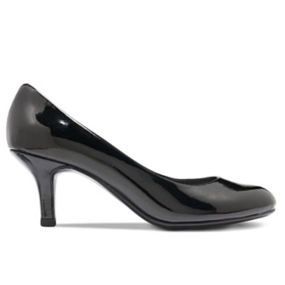 Easy Street Women Passion Dress Pump Black Patent - Picture 7 of 8